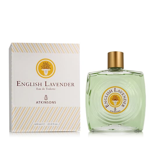 Atkinsons English Lavender EDT pudeli väljapanek