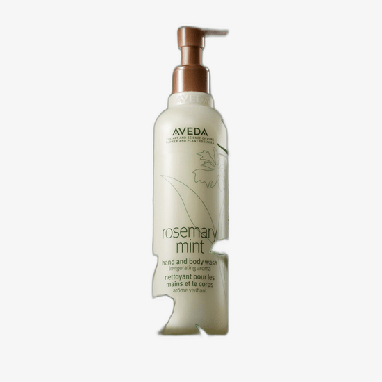 Aveda rosmariini ja piparmündi käte- ja kehapesu pudel