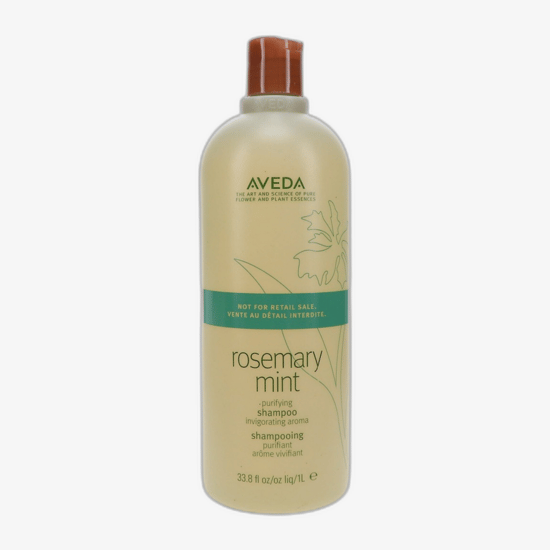 бутылка шампуня Aveda Rosemary Mint очищающий, крупный план