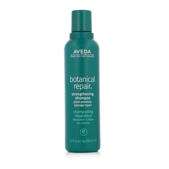 Aveda botanical repair™ strengthening shampoo bottle close-up