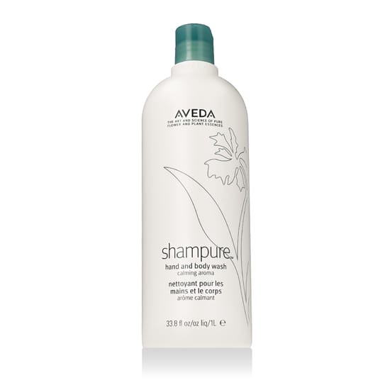 Close-up of Aveda Shampure™ Hand & Body Wash Bottle