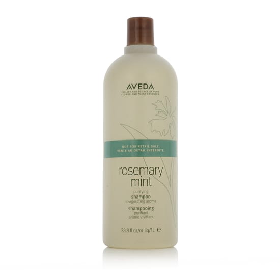 бутылка шампуня Aveda Rosemary Mint очищающий, крупный план