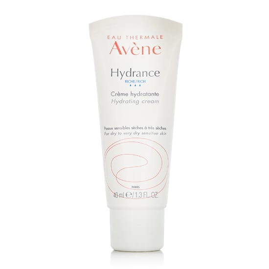 Close-up of Avène Hydrance Riche Hydrating Cream jar