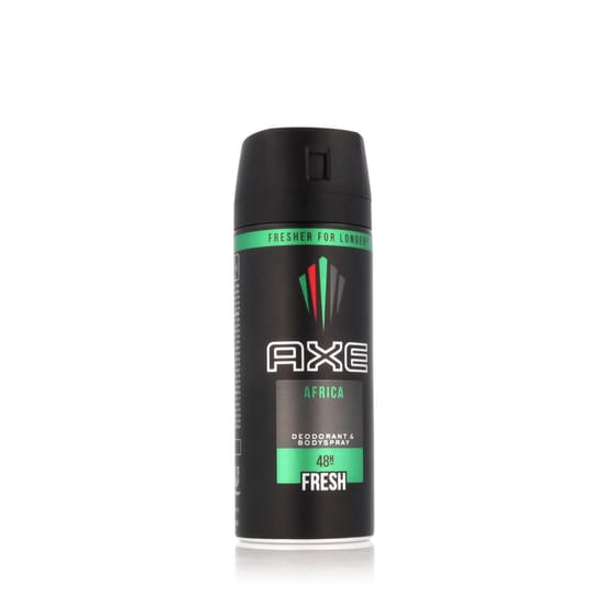 Axe Africa deodorant vapo pudeli esiplaan