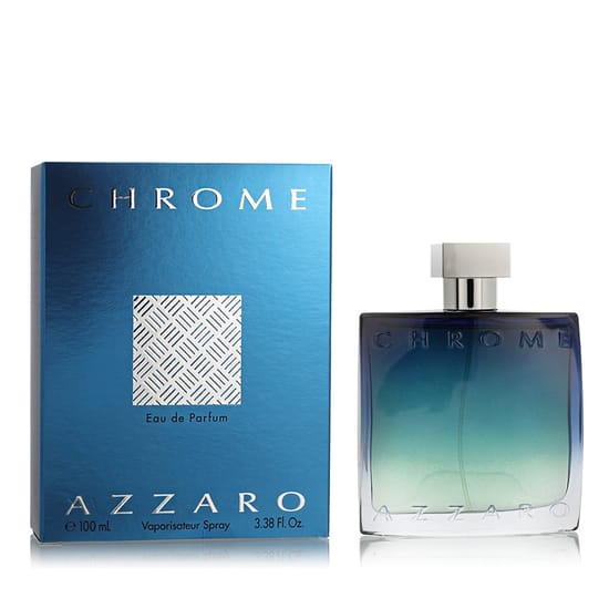 Elegantne pudel azzaro chrome edp lähedalt