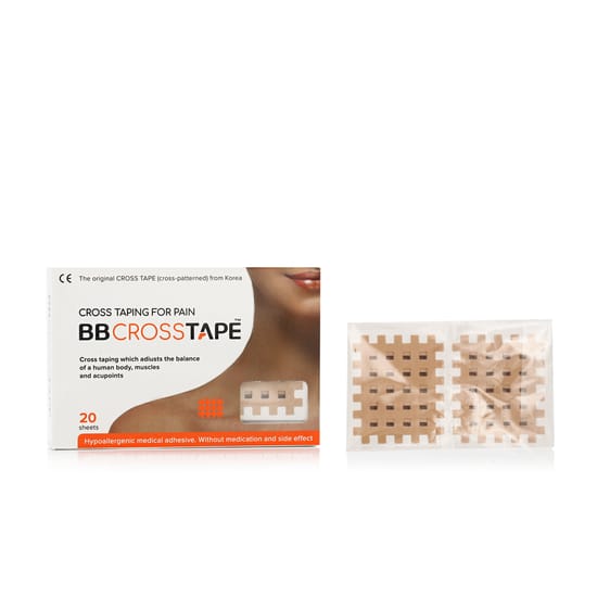 Упаковка BB Tape Cross Tape C-Type Beige XL размера Макро изображение BB Tape Cross Tape C-Type Beige в размере XL