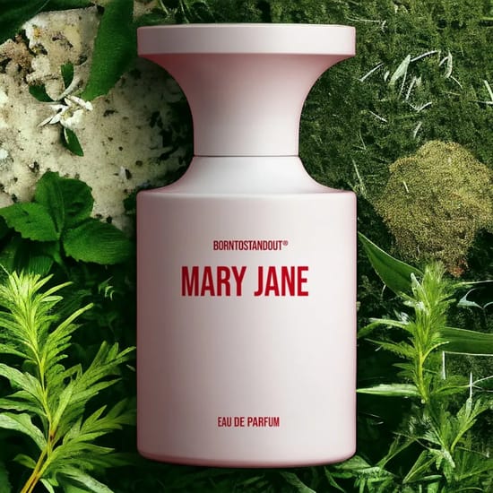 Bottle of borntostandout mary jane edp fragrance