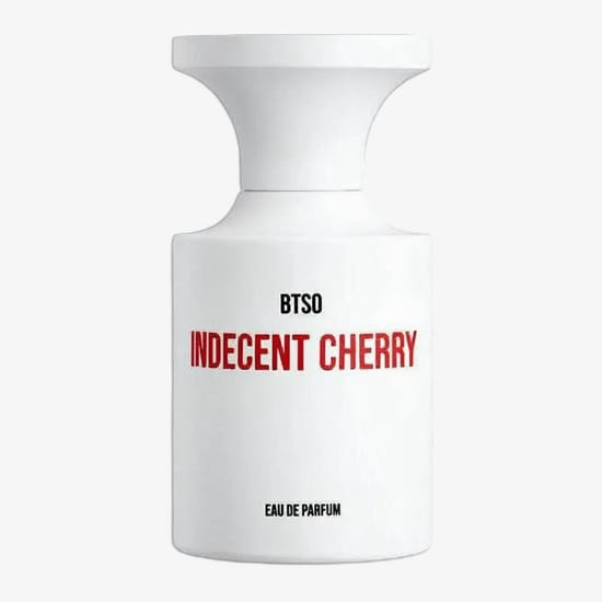Borntostandout indecent cherry edp packaging Elegant bottle of borntostandout indecent cherry edp
