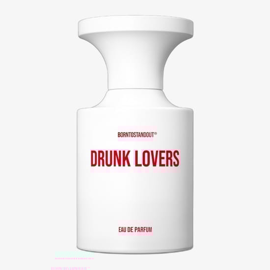 Borntostandout® drunk lovers edp pudel lähivaatlusel