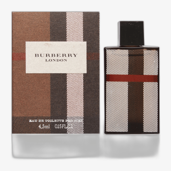 Burberry London for Men EDT Miniature Bottle Close-Up