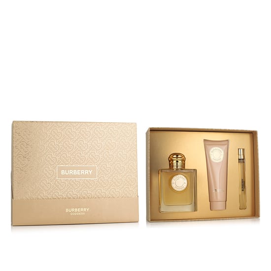 Burberry Goddess EDP set with 100 ml and mini versions