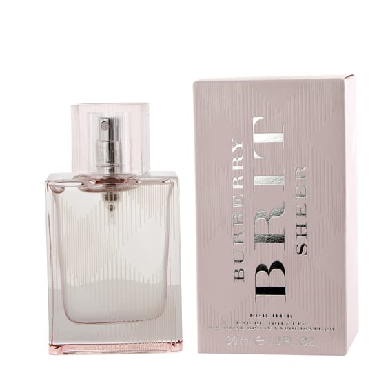 Burberry brit sheer edt - pudel ja pakend