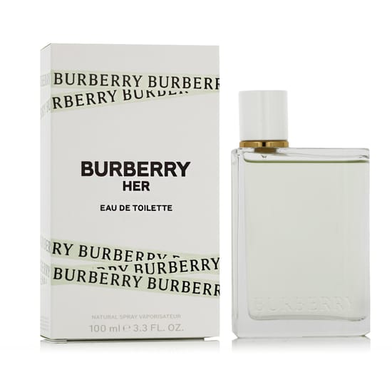 Burberry Burberry Her EDT parfüümi pudel lähivaatest
