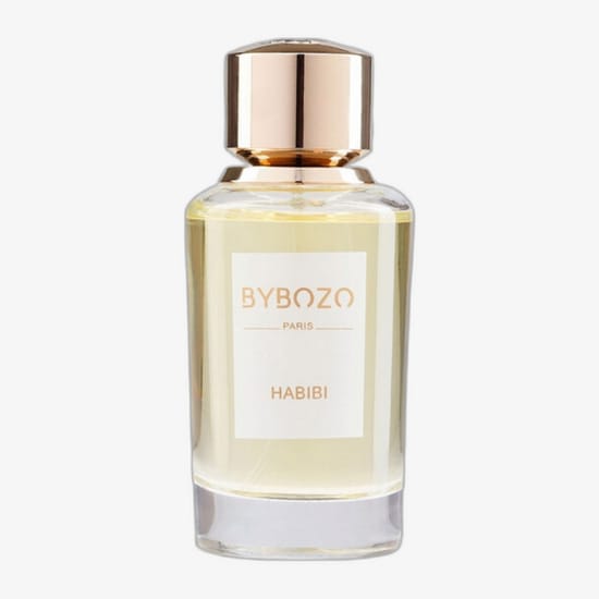 Original bybozo habibi edp packaging Close-up of bybozo habibi edp sample bottle