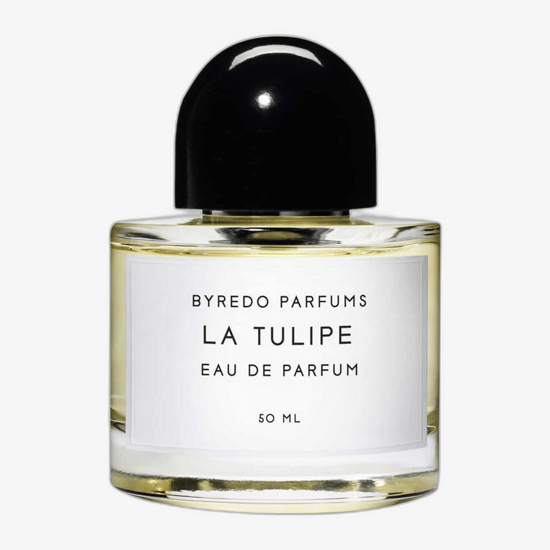 Byredo La Tulipe Eau de Parfum pudeli lähivõte
