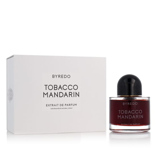 Элегантный флакон Byredo Tobacco Mandarin EP крупным планом