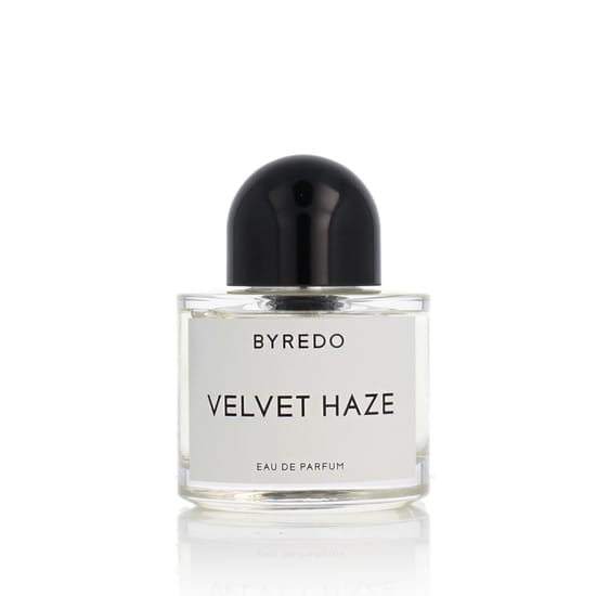 Elegant bottle of Byredo Velvet Haze EDP