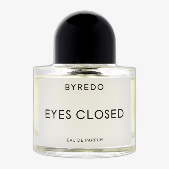Unpacked bottle of Byredo Eyes Closed EDP