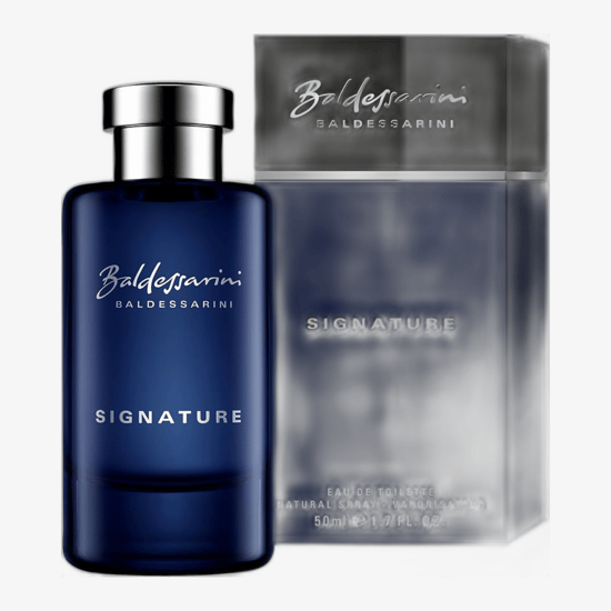 Элегантный флакон Baldessarini Baldessarini EDT крупным планом