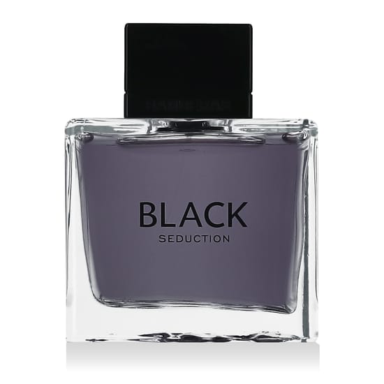 Bottle of Banderas Black Seduction EDT up close