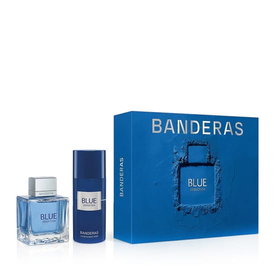 Banderas Blue Seduction for Men EDT and Deodorant Set Banderas Blue Seduction for Men EDT and Deo Vapo Packaging