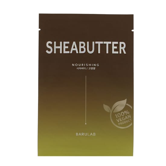 Увлажняющая маска barulab sheabutter в упаковке