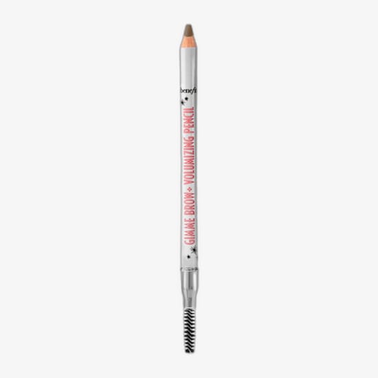 Detail of Benefit Gimme Brow+ Volumizing Pencil shade 3 Warm Light Brown on white background