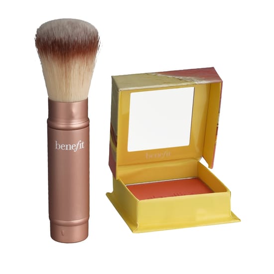 Упаковка и детали Benefit Cheek-End Detaway Set Коллекция косметики Benefit Cheek-End Detaway Set