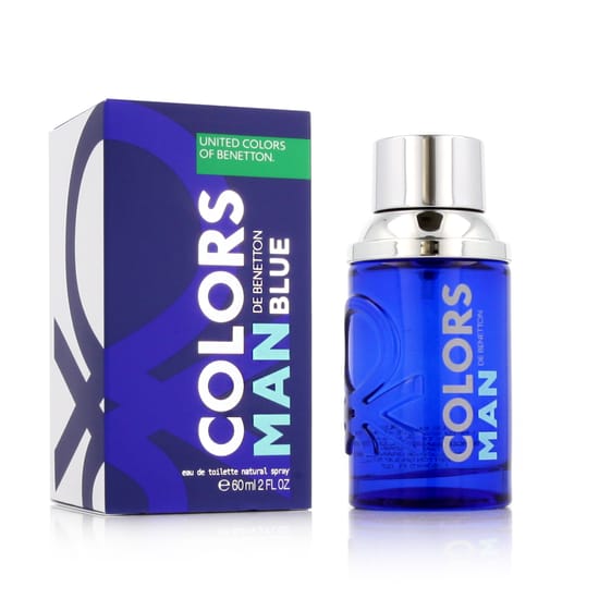 Elegantne Benettoni pudel Colors de Benetton Men Blue EDT lõhnaga