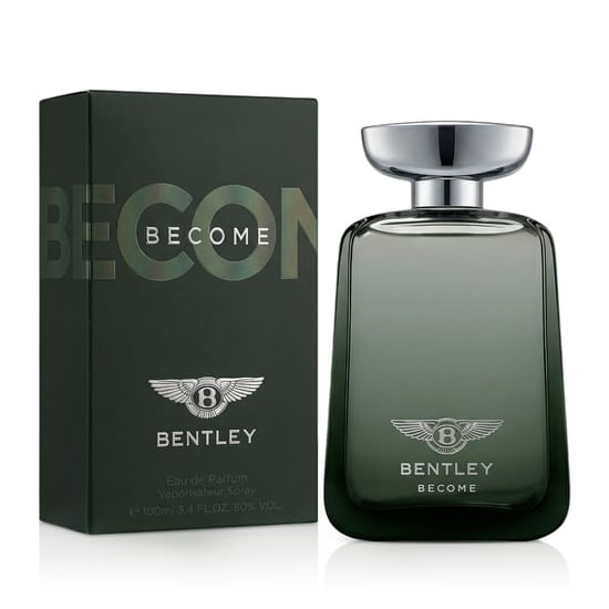 Originaalpakend Bentley Become EDP lõhnale Elegantne Bentley Become EDP pudel väljapanekul