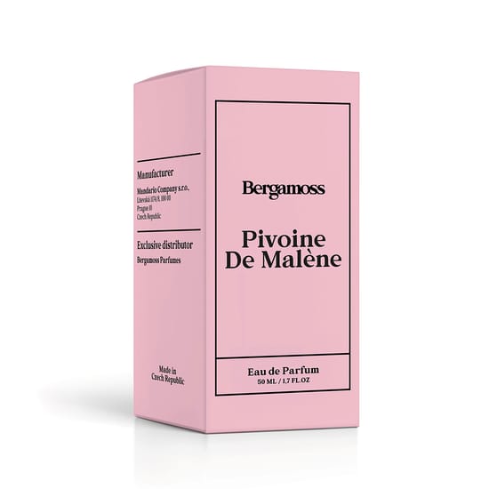 Bottle of Bergamoss Pivoine de Malène EDP fragrance