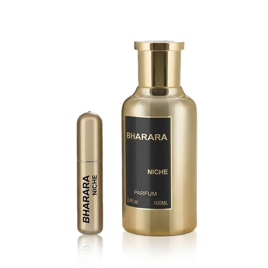 Bharara niche parfum elegantne pudel lähedalt
