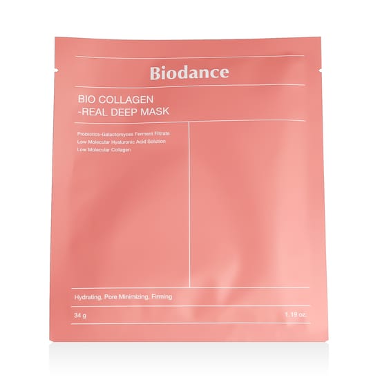Biodance bio collagen real deep mask packaging