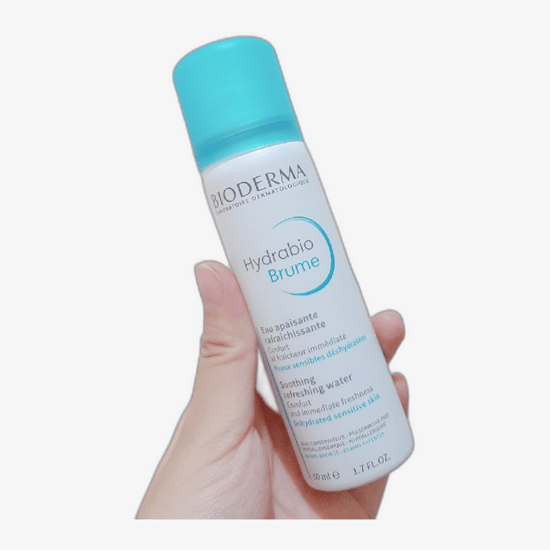 Bioderma Hydrabio Brume rahustava ja värskendava veega pudel