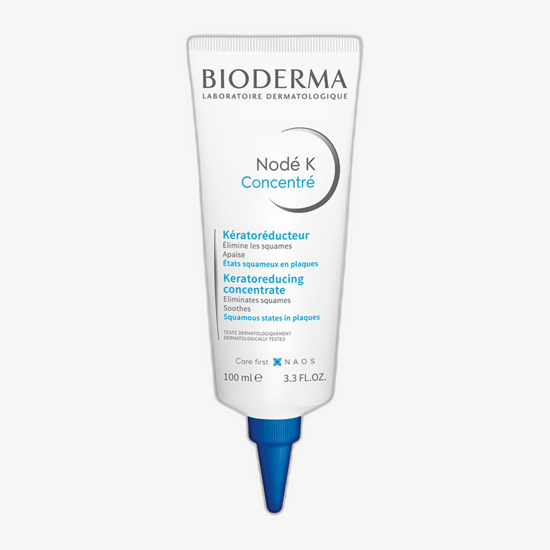 Originaalpakend Bioderma Nodé K Concetré juuksehoolduskontsentraat Bioderma Nodé K Concetré juuksehoolduspakend ja pudel