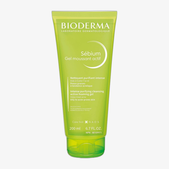 Bioderma sébium intense näopuhastusgeeli pudel