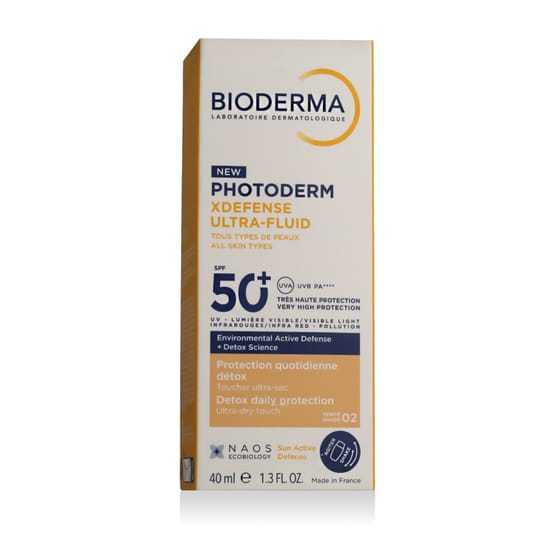 Bioderma Photoderm Xdefense Ultra-Fluid SPF 50+ pudel toonis 02