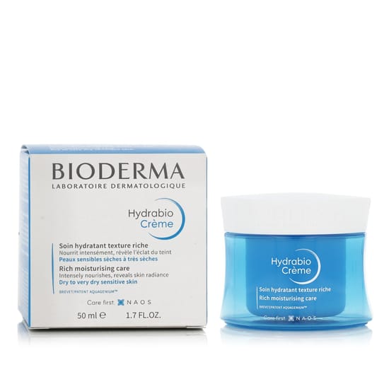 Close-up of Bioderma Hydrabio Rich Moisturizing Care Cream