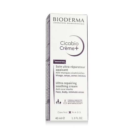 Успокаивающий крем bioderma cicabio ultra-repairing в упаковке