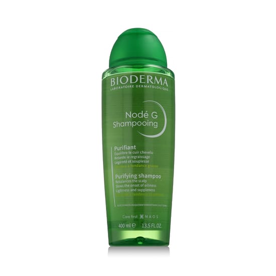 Bioderma Nodé G Shampoo for Hair Cleansing Bioderma Nodé G Purifying Shampoo in 400 ml packaging