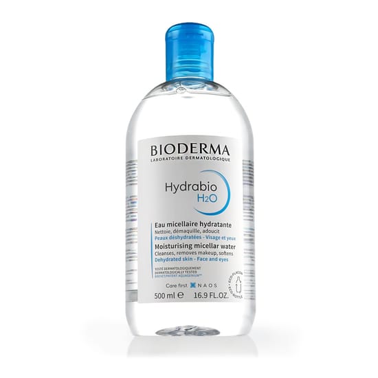 Bottle of Bioderma Hydrabio H2O Moisturising Micellar Water
