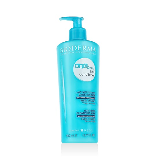 Bioderma abcderm puhastuspiima pudel õrnaks puhastamiseks