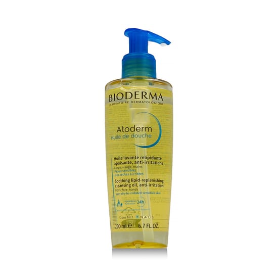 Bioderma Atoderm lipidide taastav puhastusõli pudel tundlikule nahale