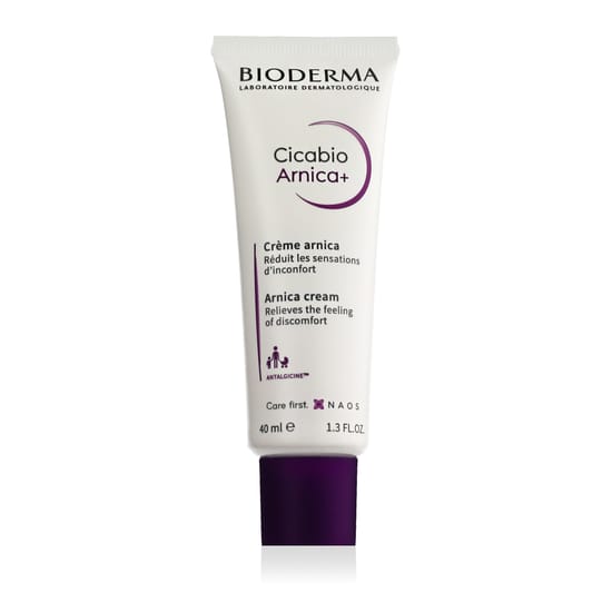 Rahustav kreem bioderma cicabio arnica+ pakendis