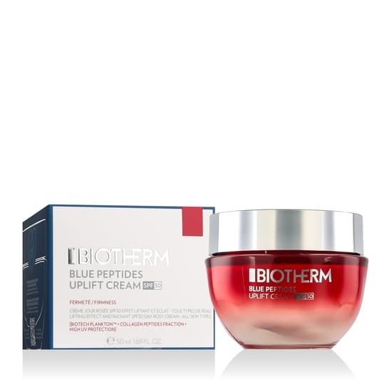 Biotherm Blue Peptides Uplift Cream SPF 30 in packaging