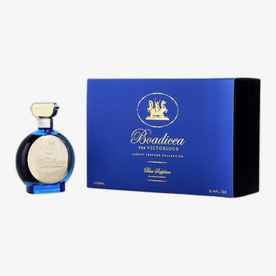 Элегантный флакон парфюма Boadicea the Victorious Blue Sapphire