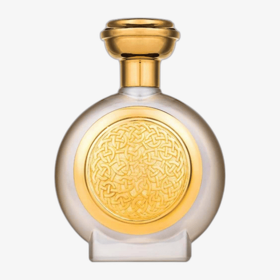 Sleek bottle of Boadicea the Victorious Jubilee EDP reflecting refined luxury