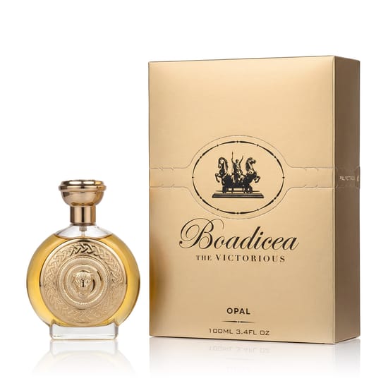 Boadicea the Victorious Opal Pure Perfume originaalpakend Elegantse disainiga pudel Boadicea the Victorious Opal Pure Perfume lõhnaga