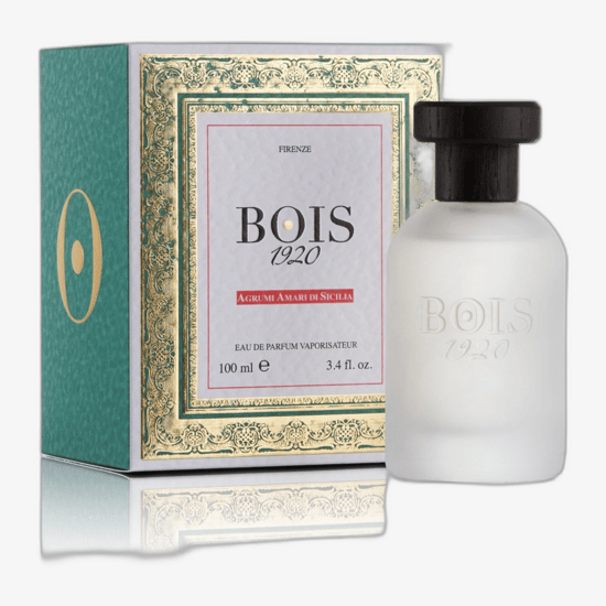 Бутылка парфюма Bois 1920 Agrumi Amari di Sicilia крупным планом