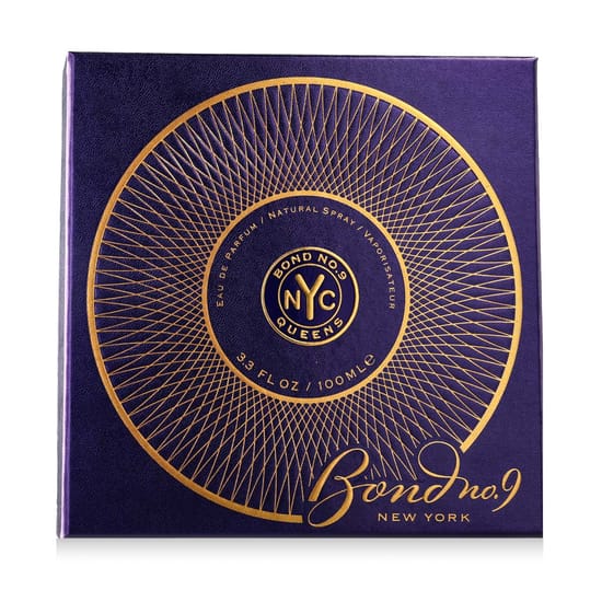 Bond no. 9 Queens EDP pudel klaasist, lähedalt